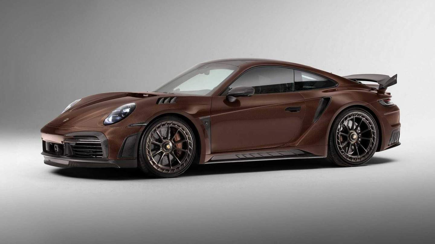 This Porsche 992 Stinger GTR Limited Carbon Edition is sweet as chocolate