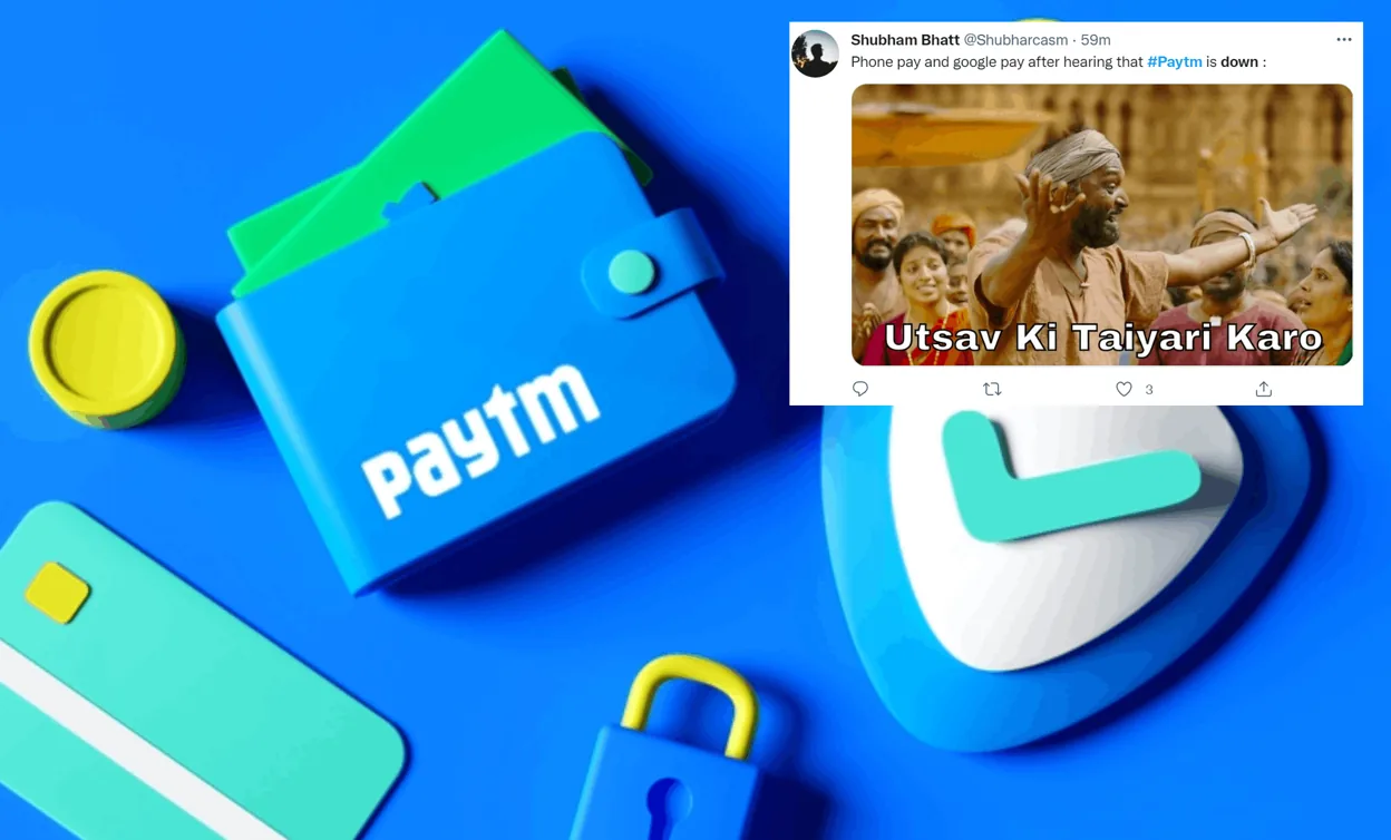 Paytm Suffers Brief Outage Across The Country; Internet Reacts With Rib Tickling Memes